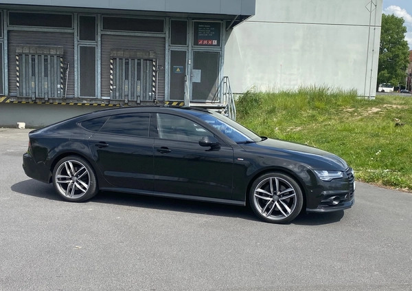 Audi A7 cena 109000 przebieg: 256000, rok produkcji 2015 z Żary małe 379